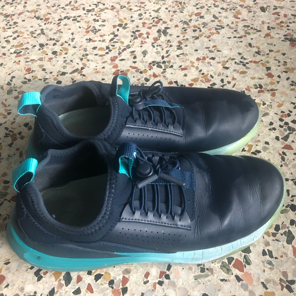 Clove Navy Blue/ seafoam Comfort Nursing Slip On Shoes CL004 Women’s Size 8.5